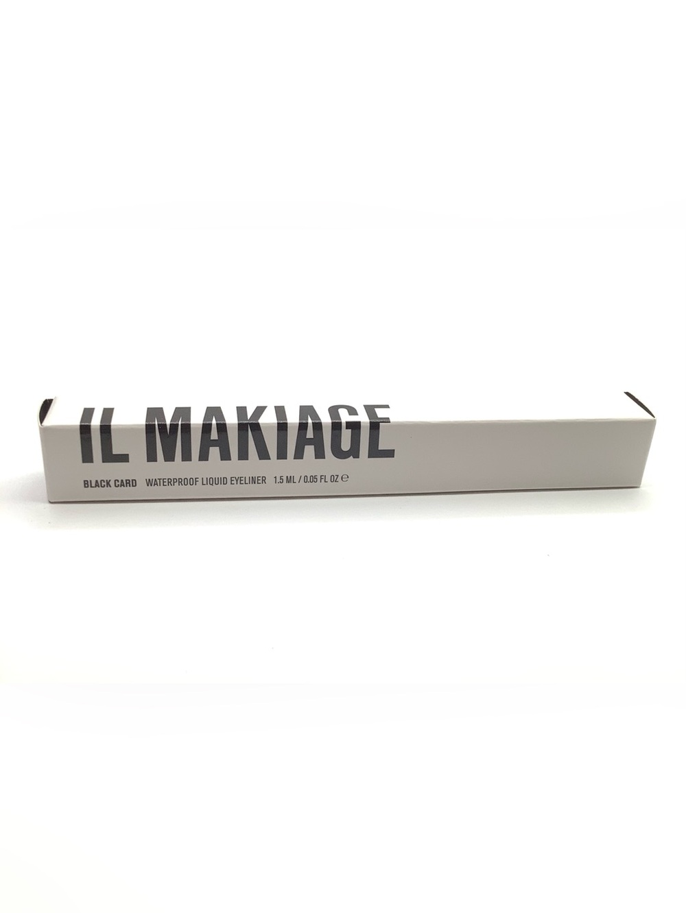 IL MAKIAGE Waterproof Liquid Eyeliner in Black Card - NWT